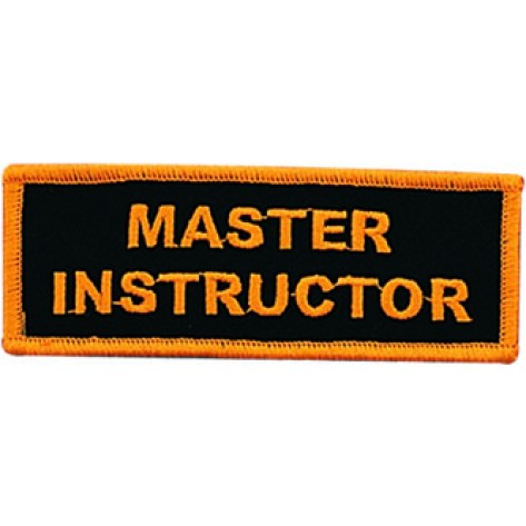 Master Instructor Patch