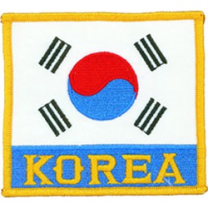 Korea Flag Patch