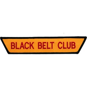 Black Belt Club Patch