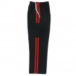 Black Pants With Red Stripes