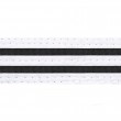 White Belts With Double Black Stripes
