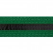 Green With Black Stripe Belt Keychain